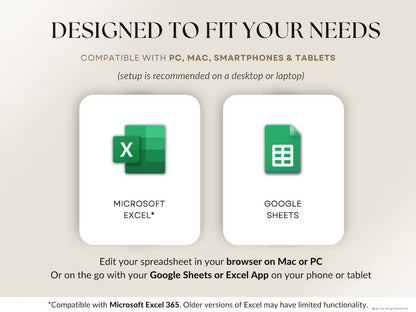Ultimate Annual Budget Template: Excel & Google Sheets Monthly Tracker, Bill & Debt Planner