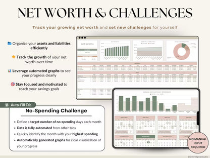 Ultimate Annual Budget Template: Excel & Google Sheets Monthly Tracker, Bill & Debt Planner