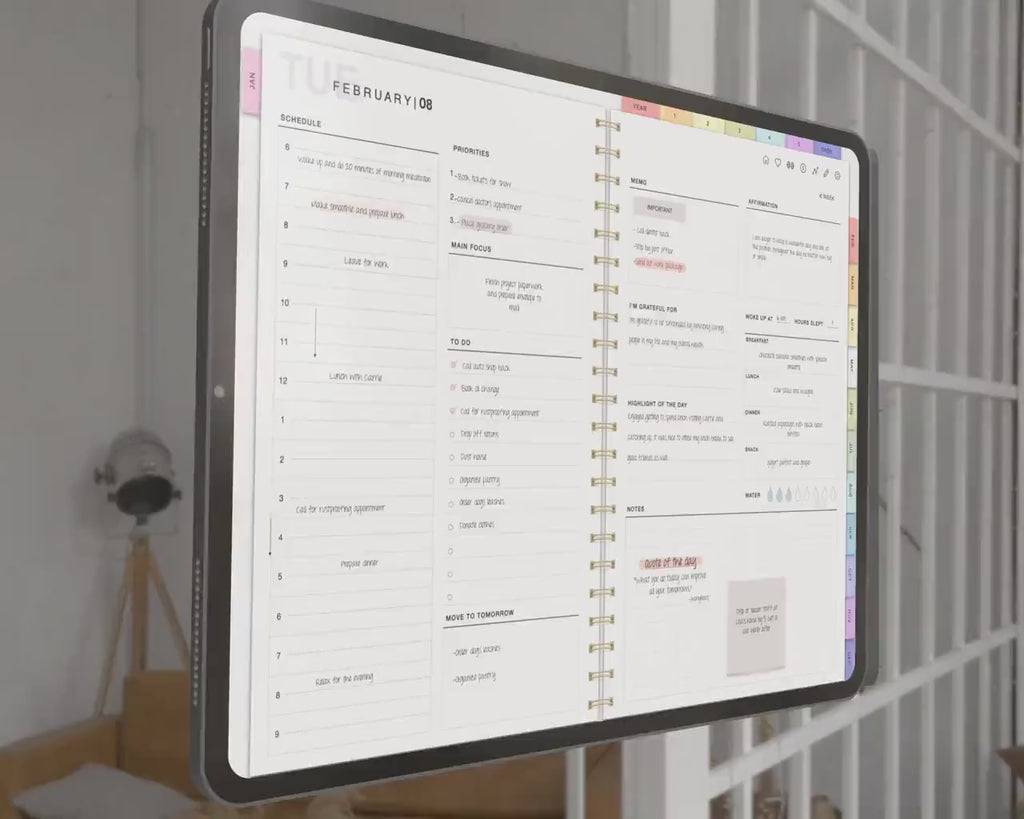 Custom Digital Planner Bundle: 2026, 2027 & Undated